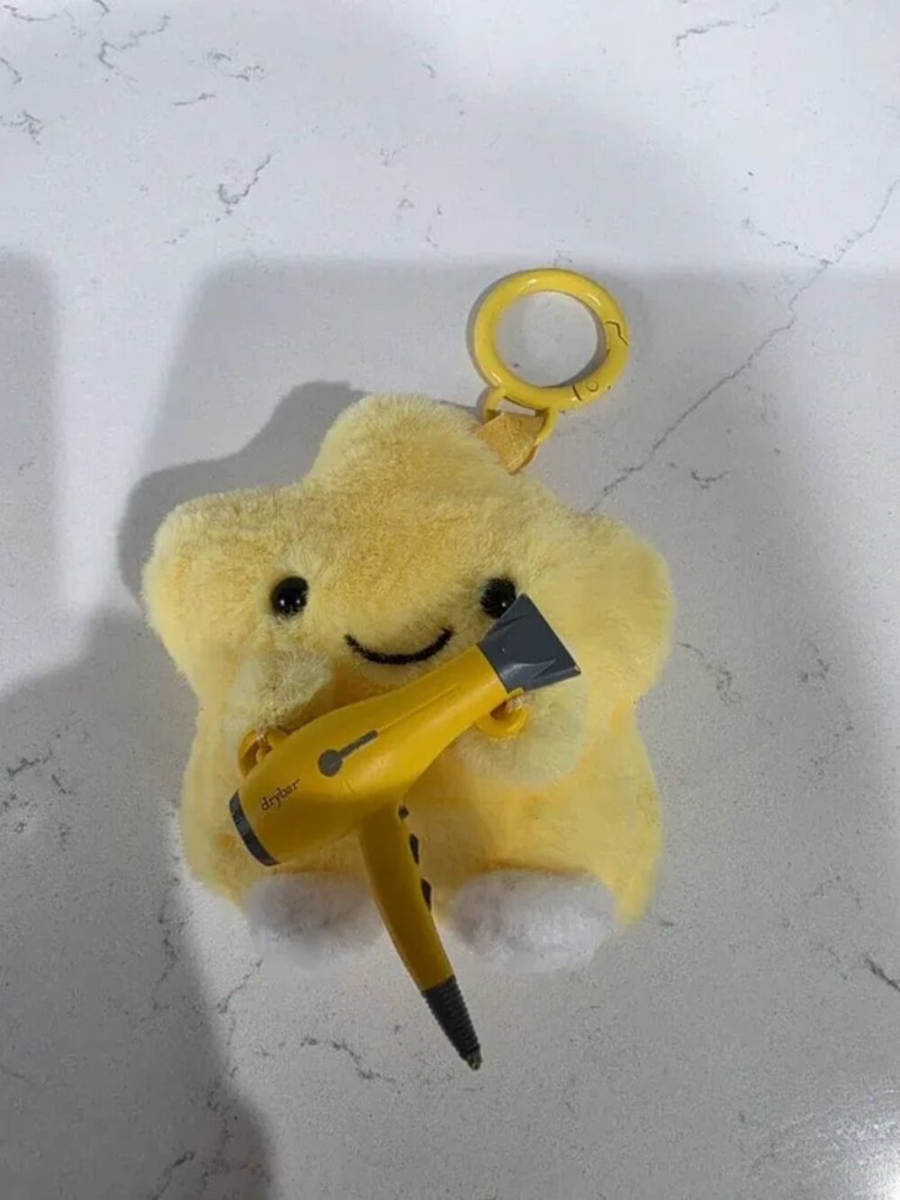 Ulta Mini Brands Pop (Plush Bag Charm/Keychain): Buttercup Drybar Star